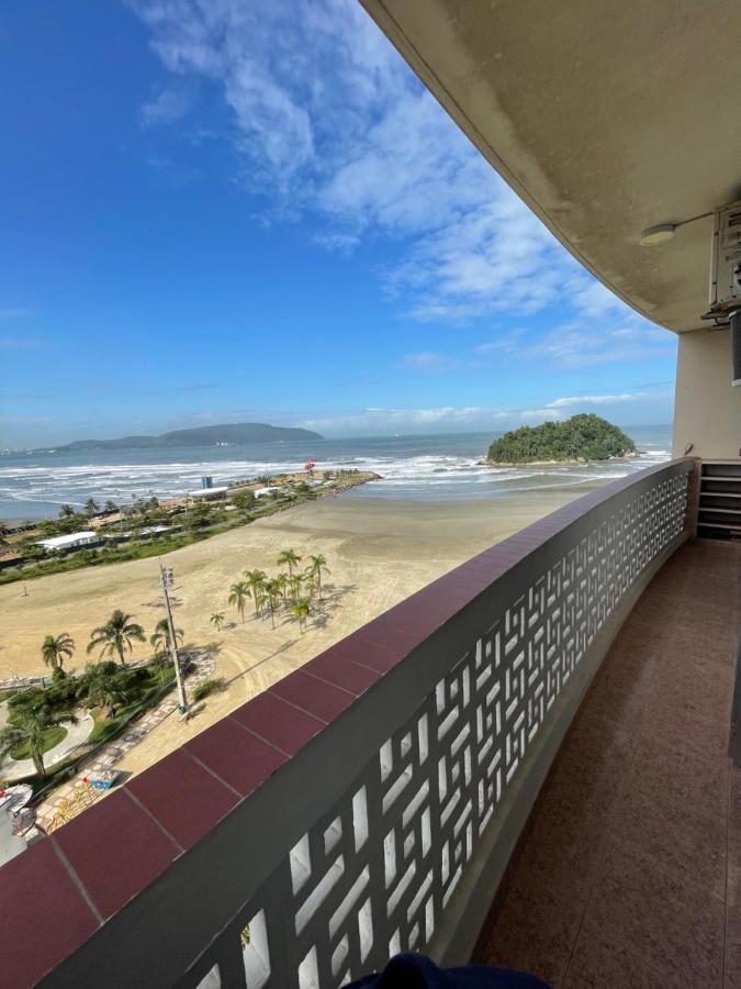Pe Na Areia Em Santos! Que Vista Mar! Apartment ซันโตส ภายนอก รูปภาพ