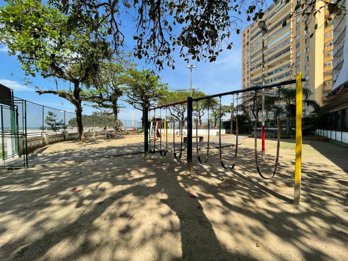 Pe Na Areia Em Santos! Que Vista Mar! Apartment ซันโตส ภายนอก รูปภาพ