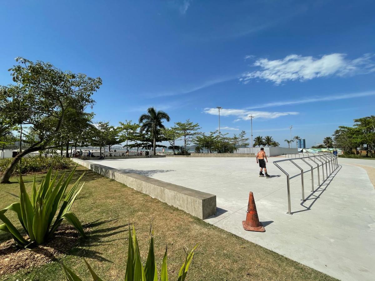 Pe Na Areia Em Santos! Que Vista Mar! Apartment ซันโตส ภายนอก รูปภาพ