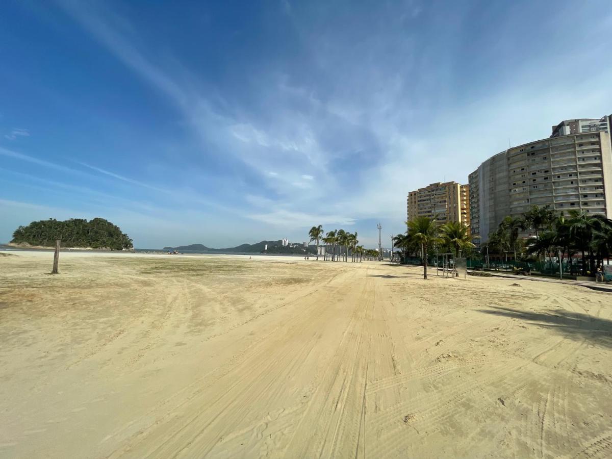 Pe Na Areia Em Santos! Que Vista Mar! Apartment ซันโตส ภายนอก รูปภาพ