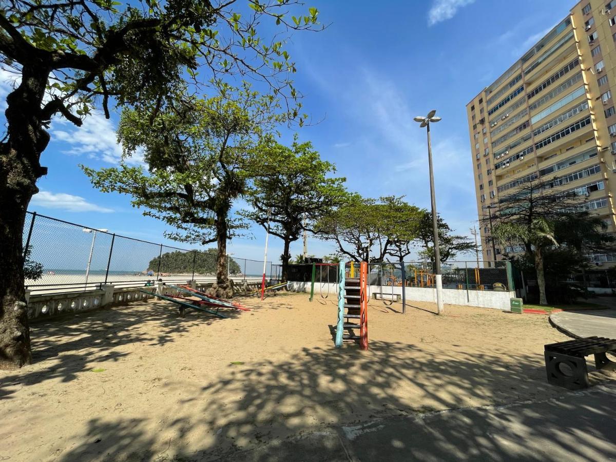 Pe Na Areia Em Santos! Que Vista Mar! Apartment ซันโตส ภายนอก รูปภาพ