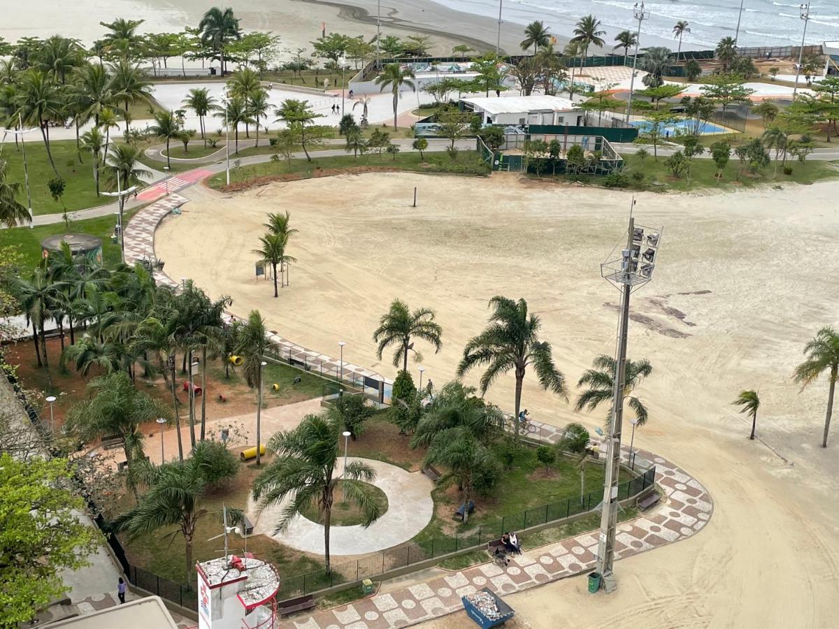 Pe Na Areia Em Santos! Que Vista Mar! Apartment ซันโตส ภายนอก รูปภาพ