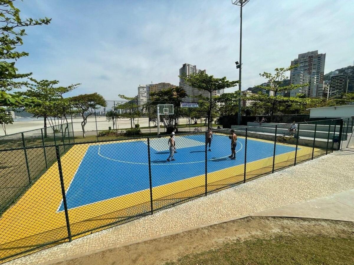 Pe Na Areia Em Santos! Que Vista Mar! Apartment ซันโตส ภายนอก รูปภาพ