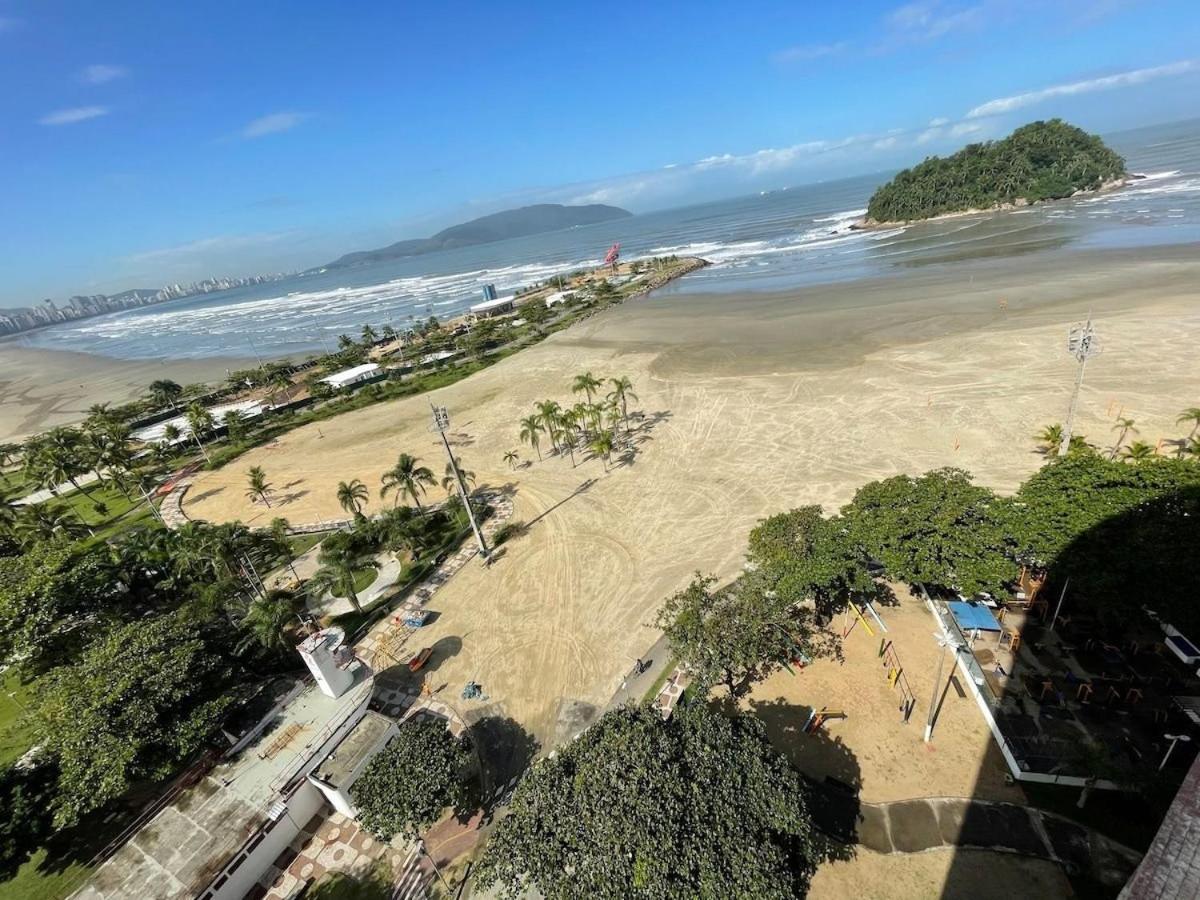 Pe Na Areia Em Santos! Que Vista Mar! Apartment ซันโตส ภายนอก รูปภาพ